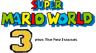 Super Mario World 3 Plus: The New Islands - Clear Logo Image