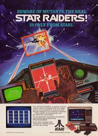 Star Raiders - Advertisement Flyer - Front Image