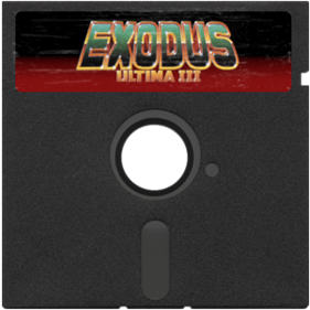 Ultima III: Exodus - Fanart - Disc Image