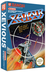 Xevious: The Avenger - Box - 3D Image