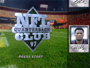 NFL Quarterback Club 97 - Screenshot - Game Title Image