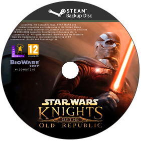 STAR WARS: Knights of the Old Republic - Fanart - Disc Image