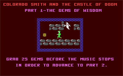 Colorado Smith and the Castle of Doom - Screenshot - Gameplay Image
