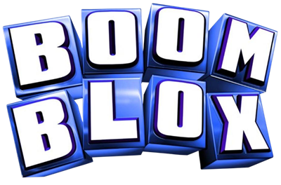 Boom Blox - Clear Logo Image