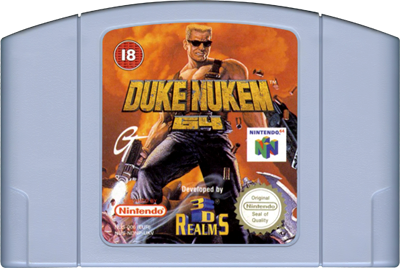 Duke Nukem 64 - Cart - Front Image