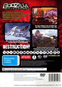 Godzilla: Unleashed - Box - Back Image