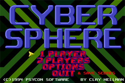 Cybersphere - Screenshot - Game Title Image