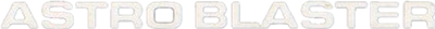 Astro Blaster - Clear Logo Image