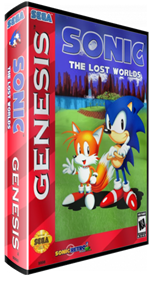 Sonic The Hedgehog: The Lost Worlds - Box - 3D Image