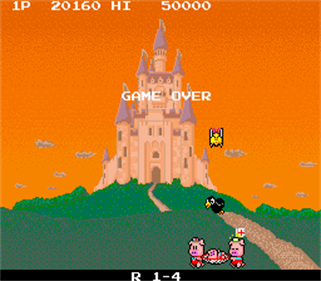 Plump Pop - Screenshot - Game Over Image