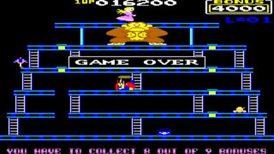 Donkey Kong - Screenshot - Game Over Image