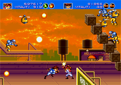 Gunstar Heroes - Screenshot - Gameplay Image
