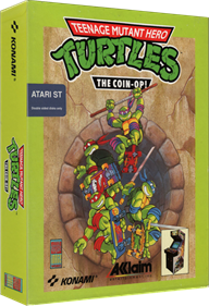 Teenage Mutant Hero Turtles: The Coin-Op! - Box - 3D Image