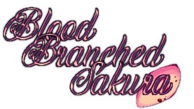 Blood Branched Sakura - Clear Logo Image