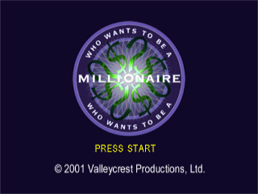 Who Wants to be a Millionaire: 3rd Edition - Screenshot - Game Title Image