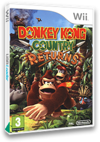 Donkey Kong Country Returns - Box - 3D Image