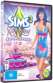 The Sims 3: Katy Perry Sweet Treats - Box - 3D Image