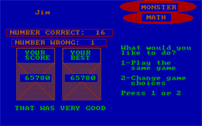 Monster Math - Screenshot - Gameplay Image
