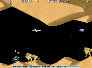 Gradius III - Screenshot - Gameplay Image
