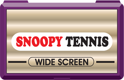 Snoopy Tennis - Fanart - Cart - Front