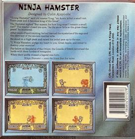 Ninja Hamster - Box - Back Image
