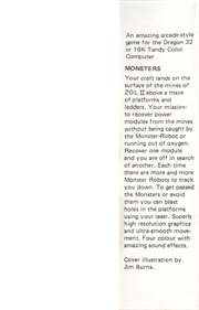 Monsters - Box - Back Image