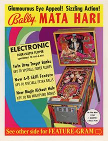 Mata Hari - Advertisement Flyer - Front