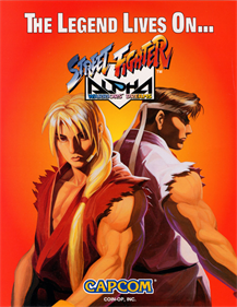 Street Fighter Alpha - Advertisement Flyer - Front Image