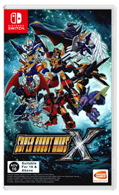 Super Robot Wars X - Box - Front - Reconstructed Image
