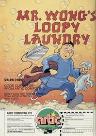 Mr. Wong's Loopy Laundry - Advertisement Flyer - Front Image