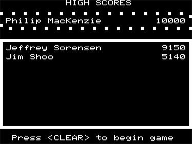 Demon Seed - Screenshot - High Scores Image