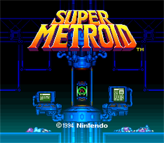 Super Metroid: Rulers of Ruin - Screenshot - Game Title Image