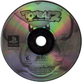 Tomba! 2: The Evil Swine Return - Disc Image