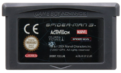 Spider-Man 3 - Cart - Front Image