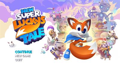 New Super Lucky's Tale - Screenshot - Game Title Image