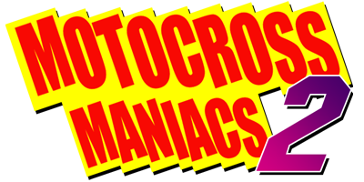 Motocross Maniacs 2 - Clear Logo Image