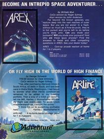 Airline (Adventure International) - Advertisement Flyer - Front Image