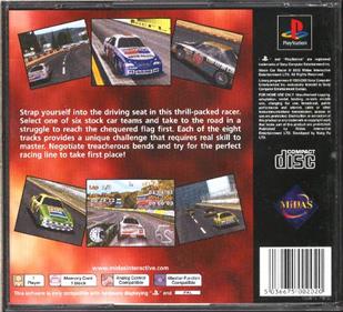 Stock Car Racer - Box - Back Image