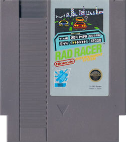 Rad Racer - Cart - Front Image