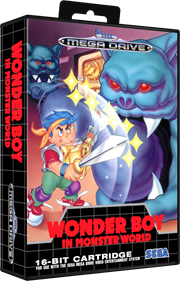Wonder Boy in Monster World - Box - 3D Image