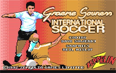 Graeme Souness International Soccer - Screenshot - Game Title Image