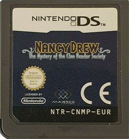 Nancy Drew: The Mystery of the Clue Bender Society - Cart - Front Image