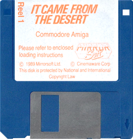 It Came from the Desert - Disc Image
