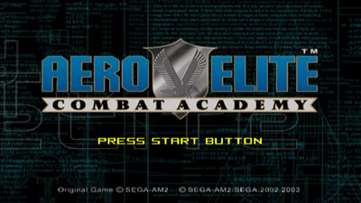 Aero Elite: Combat Academy - Screenshot - Game Title Image