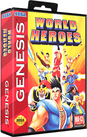 World Heroes - Box - 3D Image