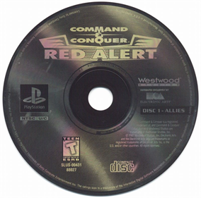 Command & Conquer: Red Alert - Disc Image