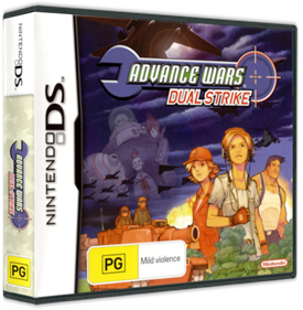 Advance Wars: Dual Strike - Box - 3D Image