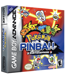 Pokémon Pinball: Ruby & Sapphire - Box - 3D Image