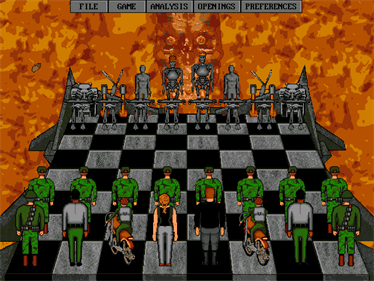 Terminator 2: Judgment Day: Chess Wars - Screenshot - Game Title Image