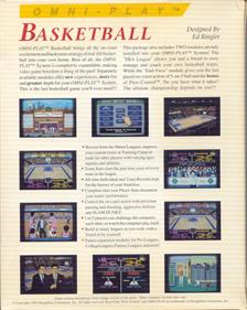 Omni-Play Basketball - Box - Back Image